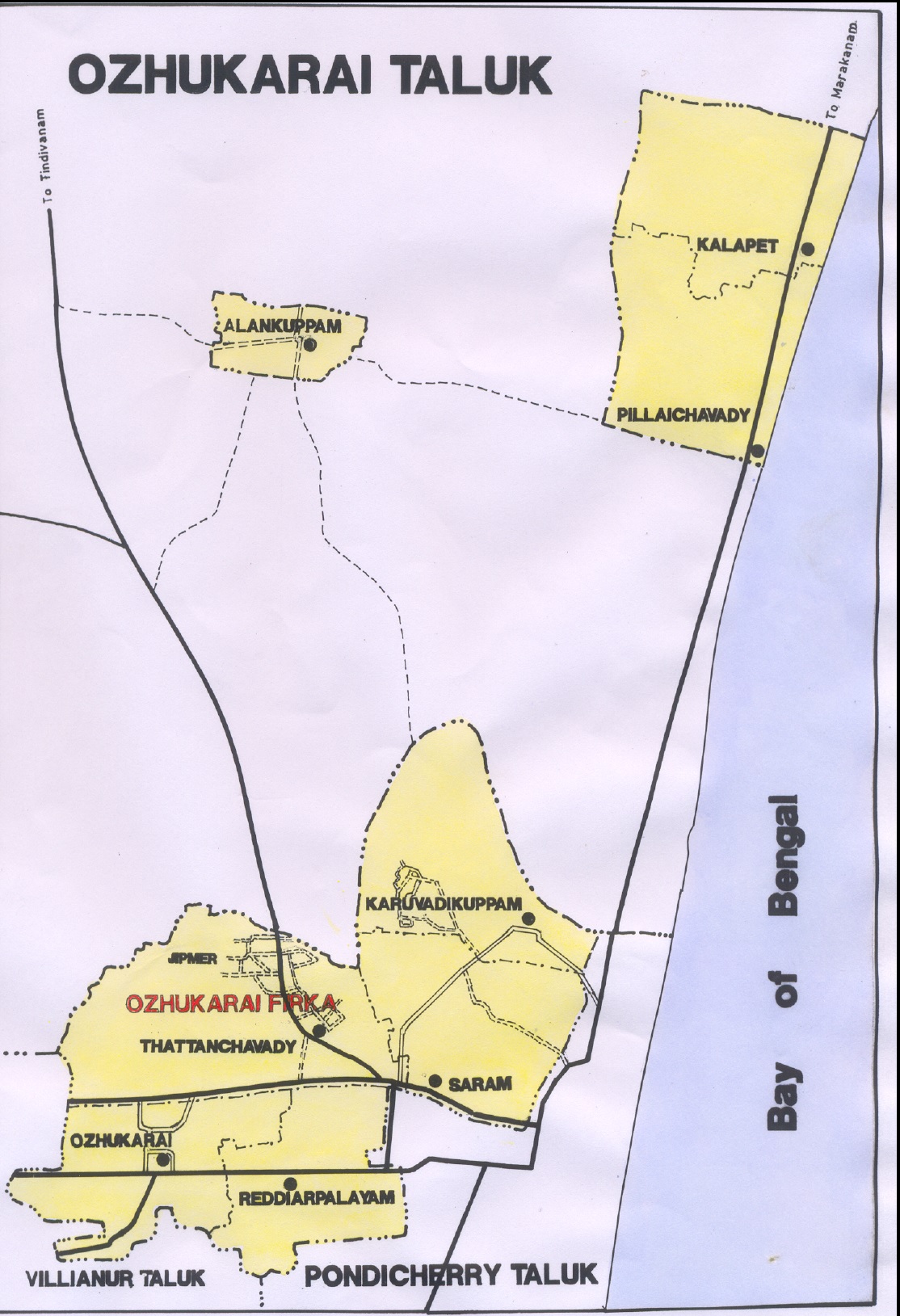 Puducherry Map